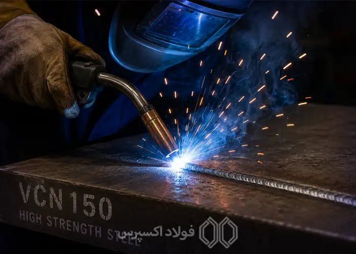 جوشکاری فولاد VCN150